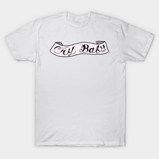 Cry Baby - Lil Peep T-Shirt by Colorana